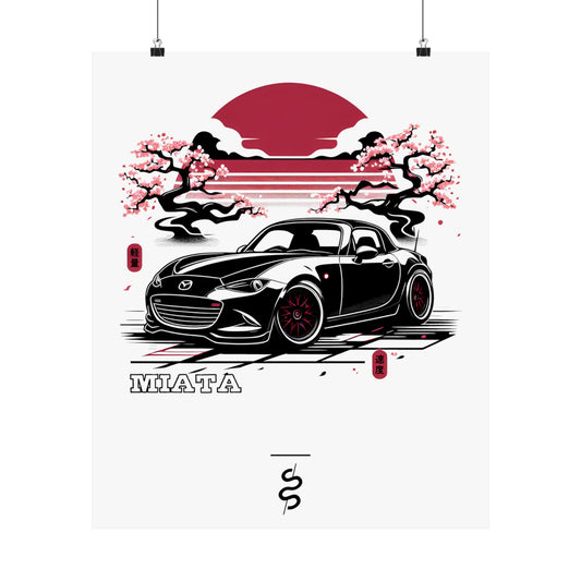 Mazda Miata - ND (16'+) Poster