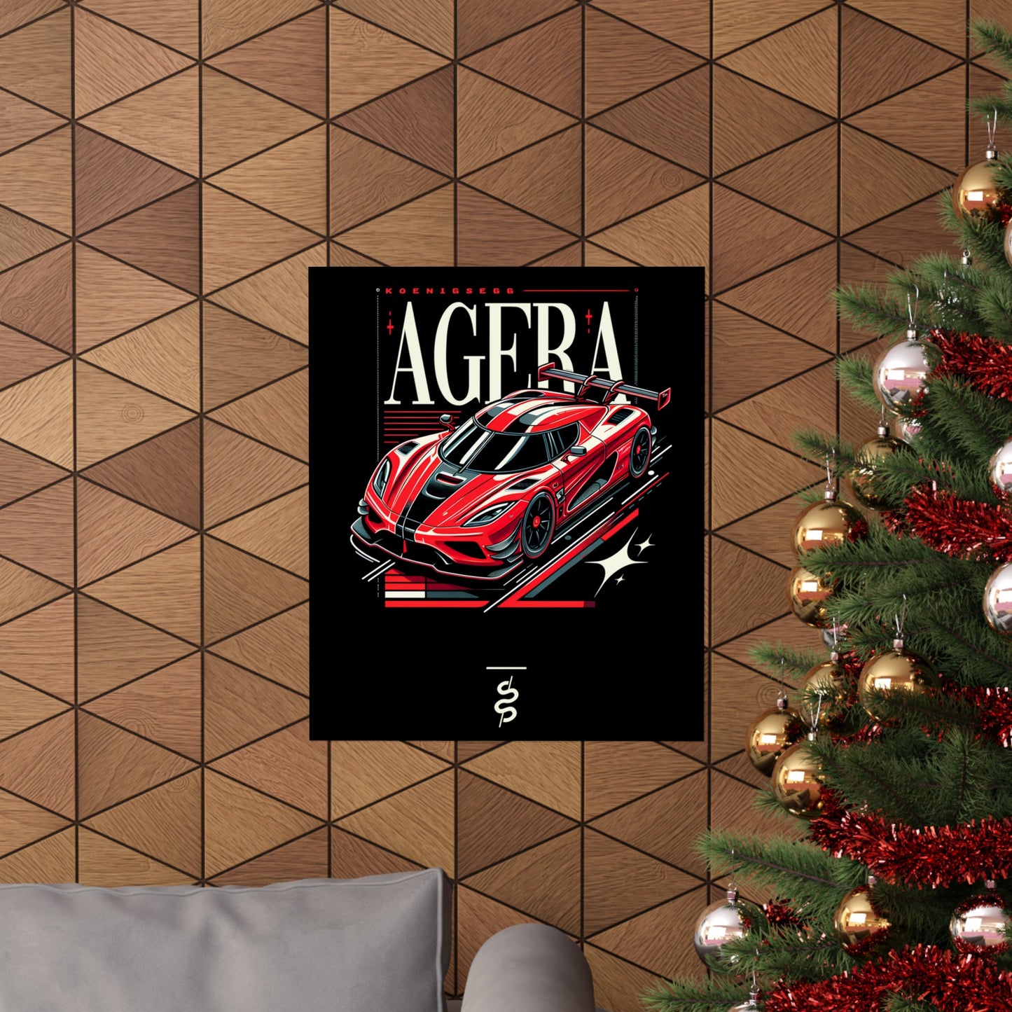 Koenigsegg Agera (10-18') Poster