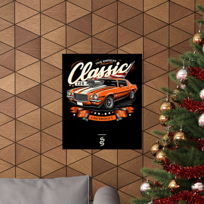 Chevrolet Camaro (70-81') Poster