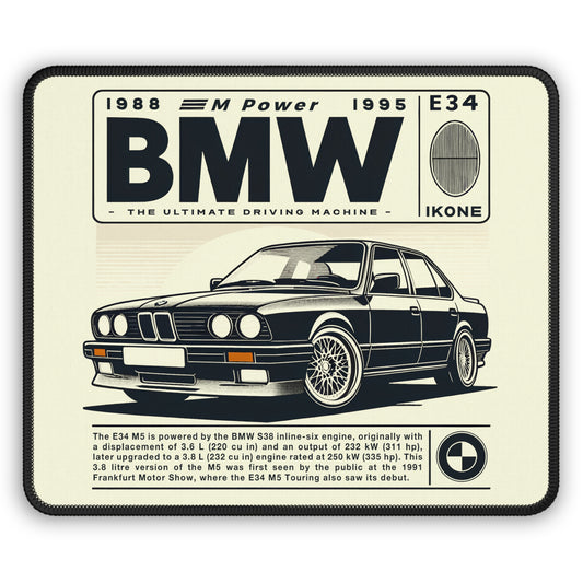 BMW M5 E34 (88-95') Mouse Pad