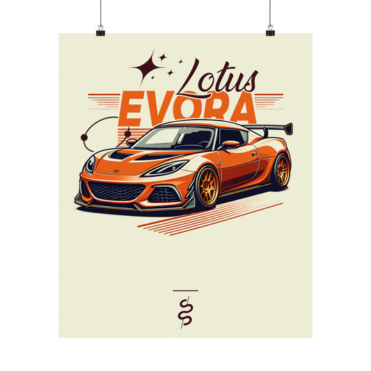 Lotus Evora (09-21') Poster