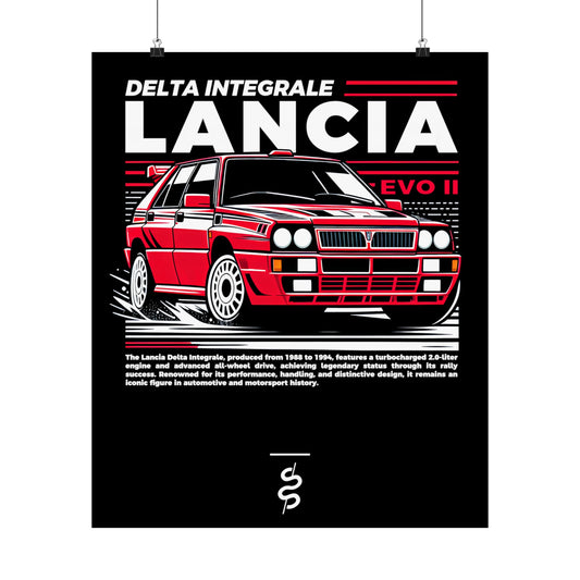 Lancia Delta Integrale (87-94') Poster