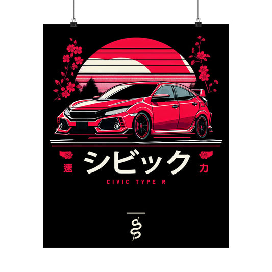 Honda Civic 10th Gen (16-21') Poster