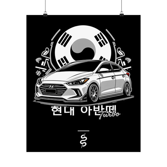 Hyundai Elantra Sport (17-18') Poster