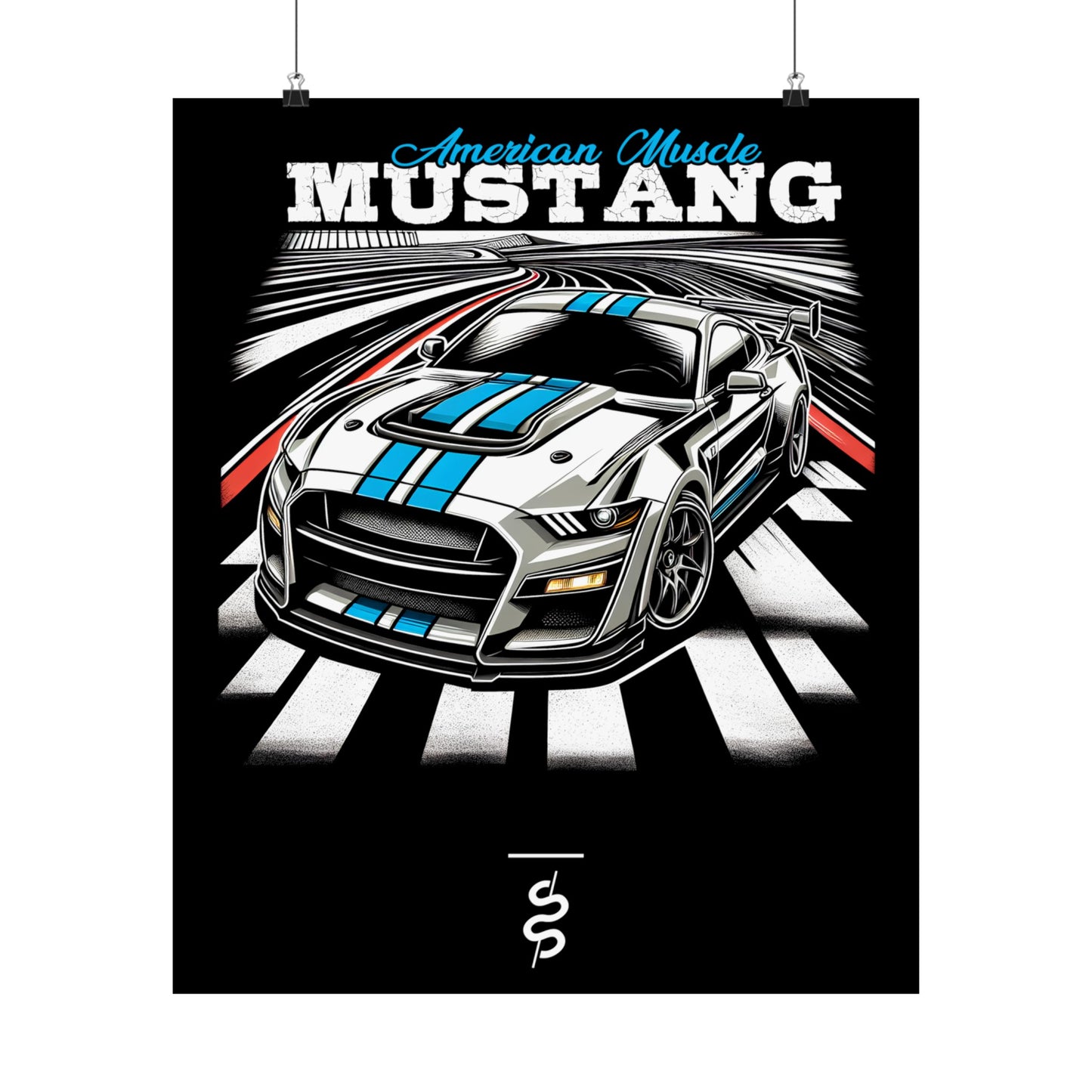 Ford Mustang (15-23') Poster