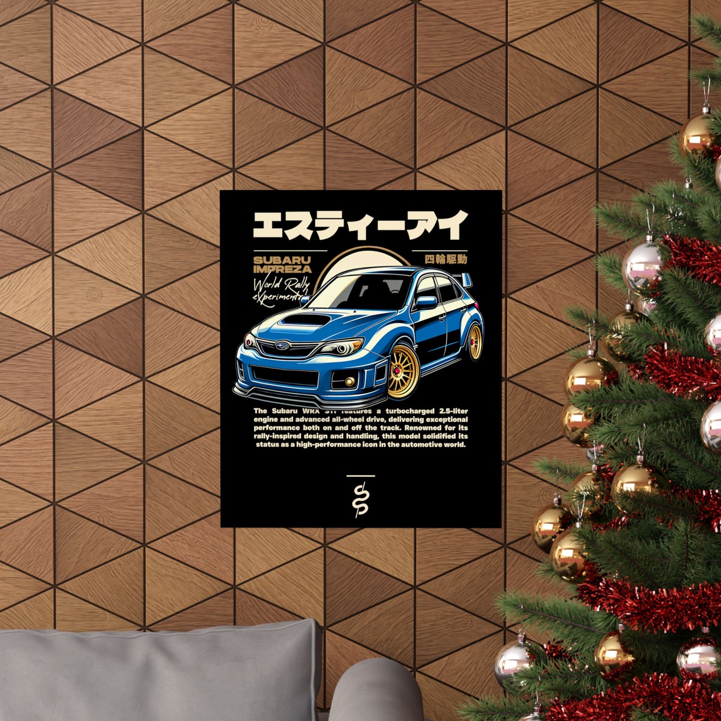 Subaru WRX STI (08-14') Poster