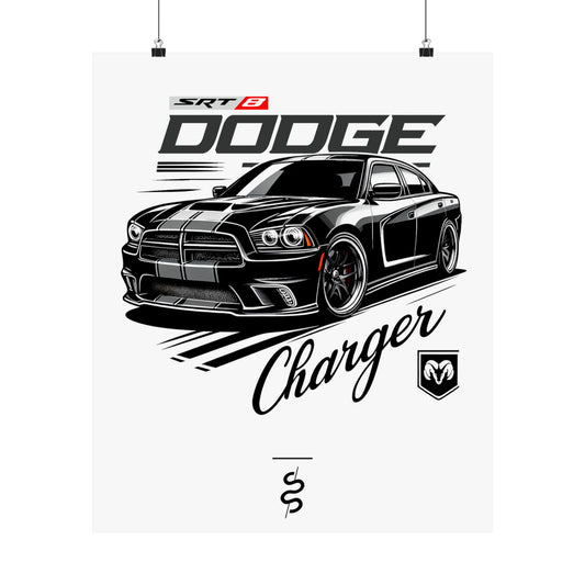 Dodge Charger SRT8 (11-14') Poster