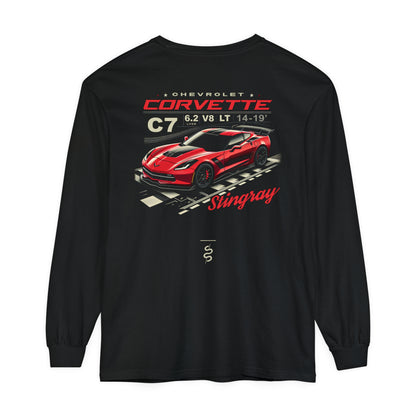 Chevrolet Corvette C7 (14-19') Long Sleeve T-Shirt