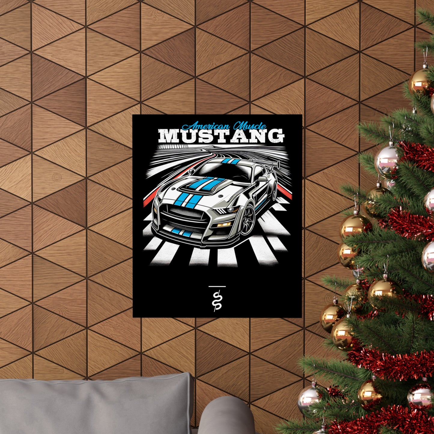 Ford Mustang (15-23') Poster