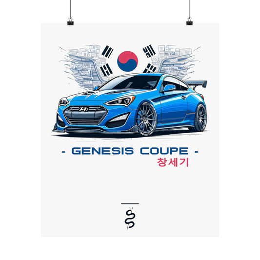 Hyundai Genesis Coupe (13-16') Poster