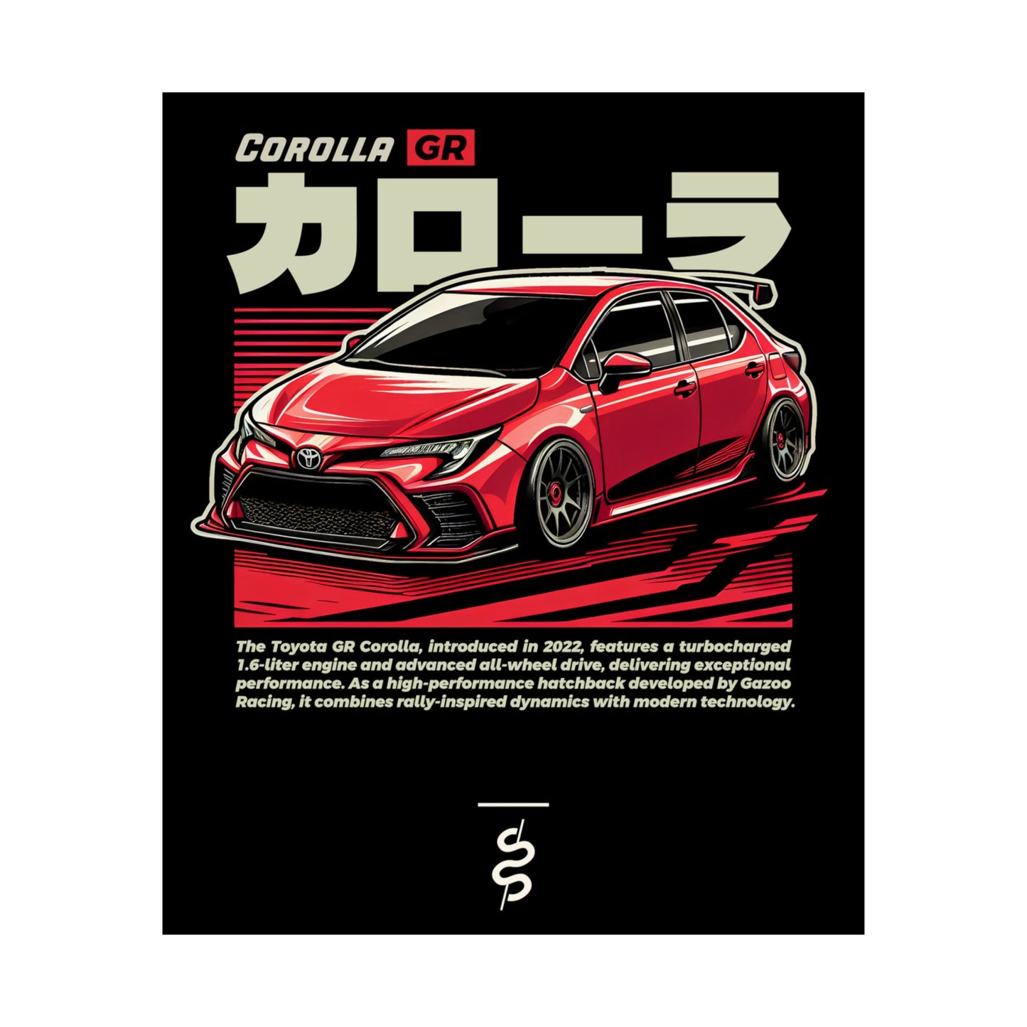 Toyota Corolla GR (22'+) Poster