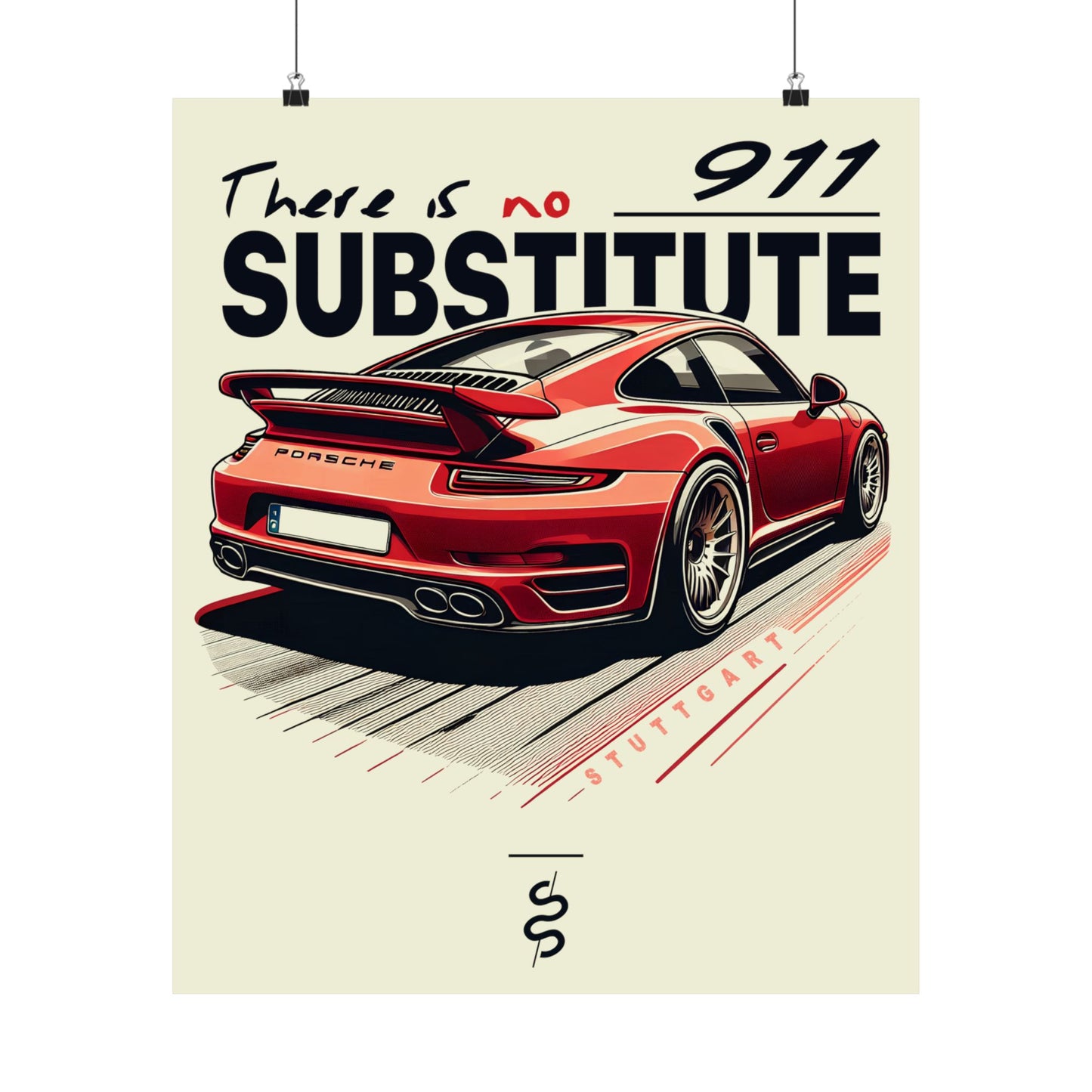 Porsche 911 - 991 (13-19') Poster