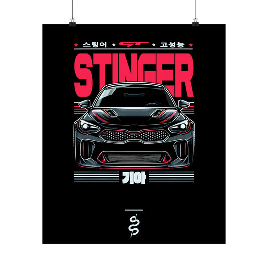 Kia Stinger (18'+) Poster