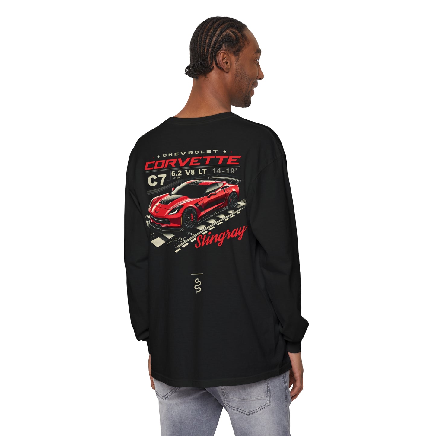 Chevrolet Corvette C7 (14-19') Long Sleeve T-Shirt