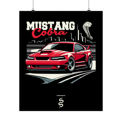 Ford Mustang SVT Cobra R (2000') Poster