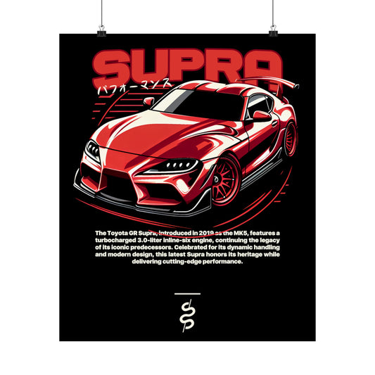 Toyota Supra Mk5 (19'+) Poster