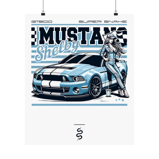 Ford Mustang (10-14') Poster