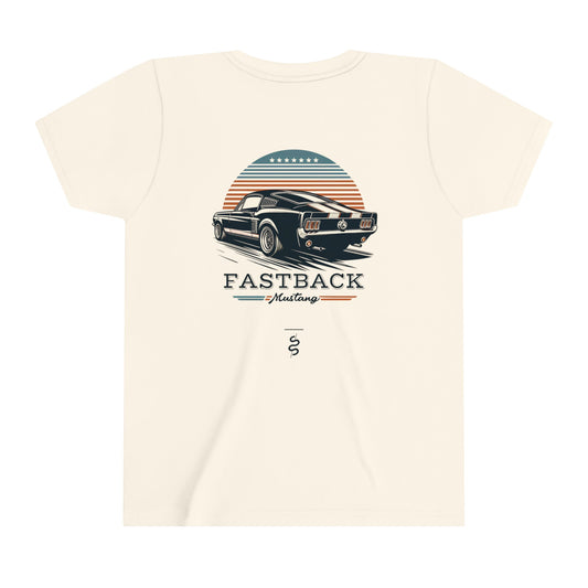 Ford Mustang Fastback (67-68') Kids T-Shirt