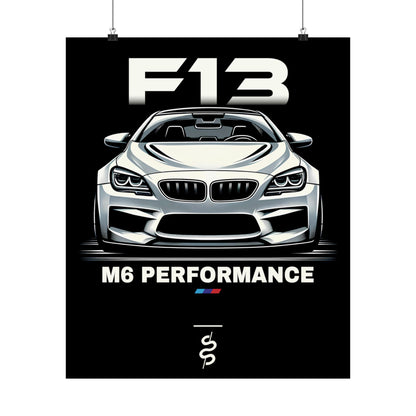 BMW M6 F13 (12-19') Poster