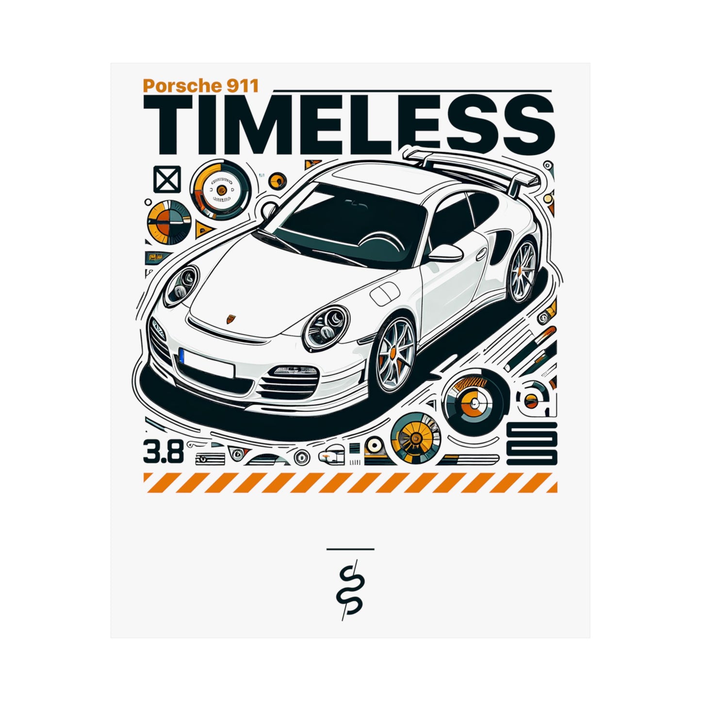 Porsche 911 - 997 (07-13') Poster