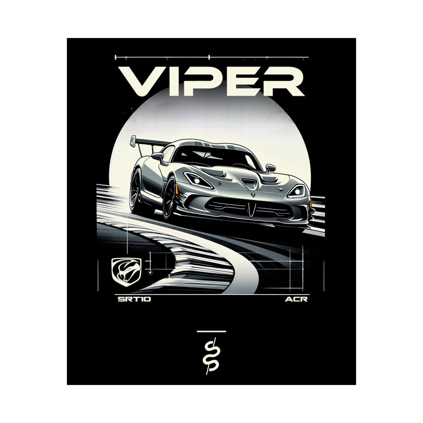 Dodge Viper VX (13-17') Poster