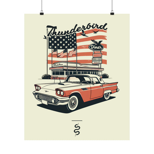 Ford Thunderbird (58-60') Poster