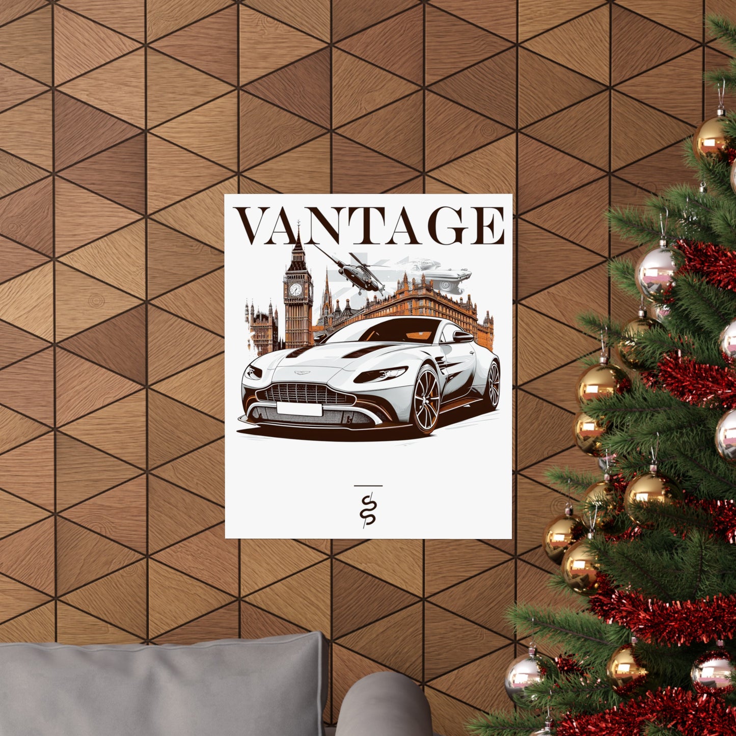 Aston Martin Vantage (18'+) Poster