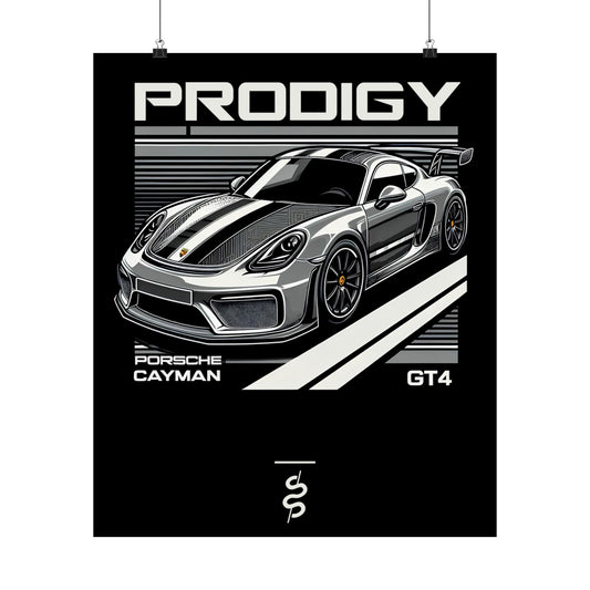 Porsche 718 - Cayman (17'+) Poster