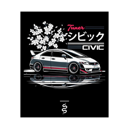 Honda Civic 8th Gen (06-11') Poster