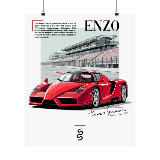 Ferrari Enzo (02-05') Poster