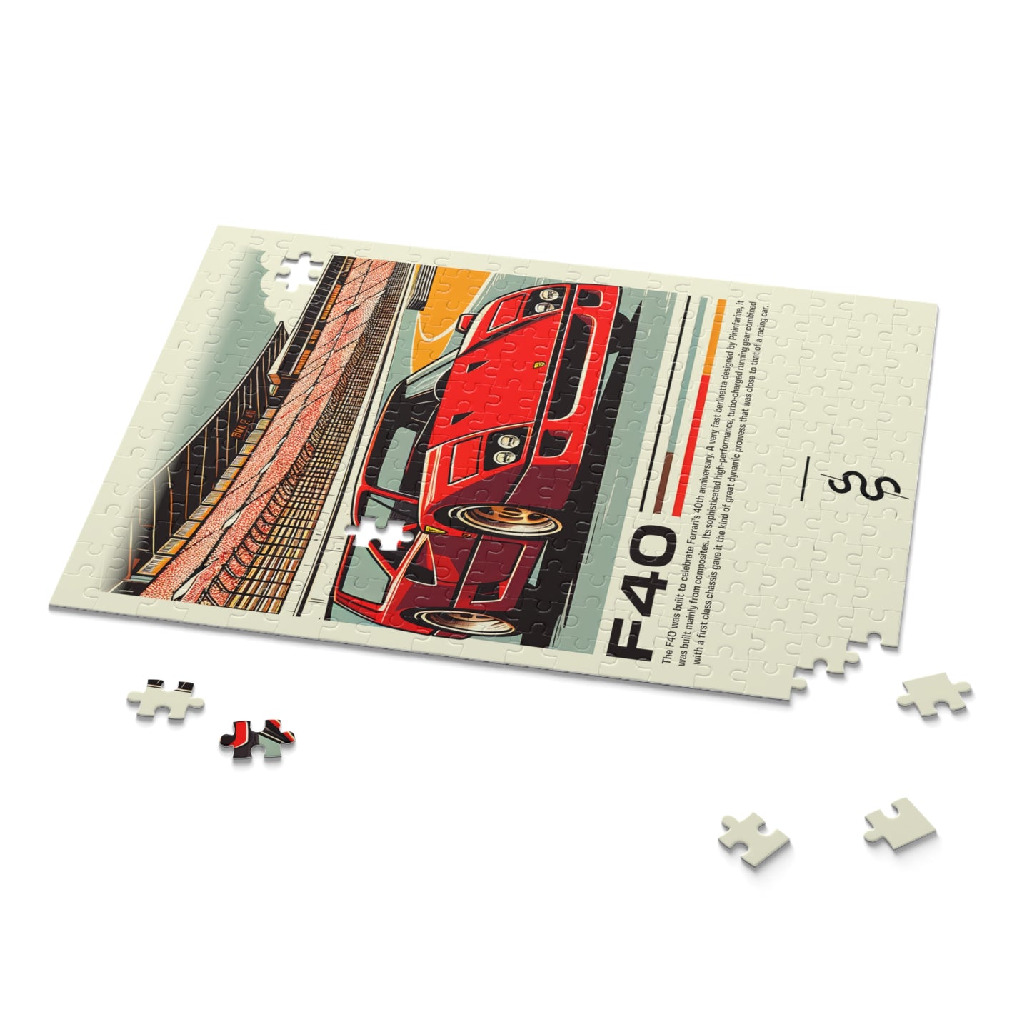 Ferrari F40 (87-92') Jigsaw Puzzle