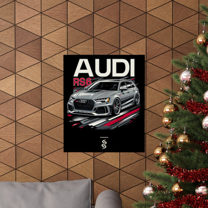 Audi RS6 (19'+) Poster