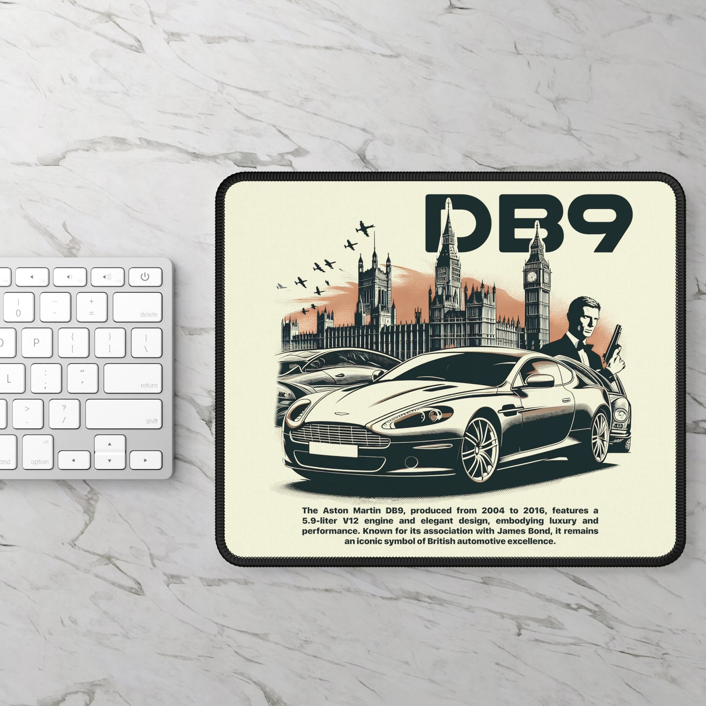 Aston Martin DB9 (04-16') Mouse Pad