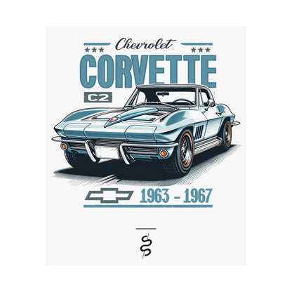 Chevrolet Corvette C2 (63-67') Poster