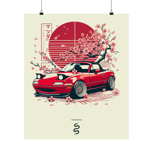 Mazda Miata - NA (89-97') Poster