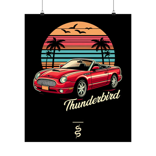 Ford Thunderbird (01-05') Poster