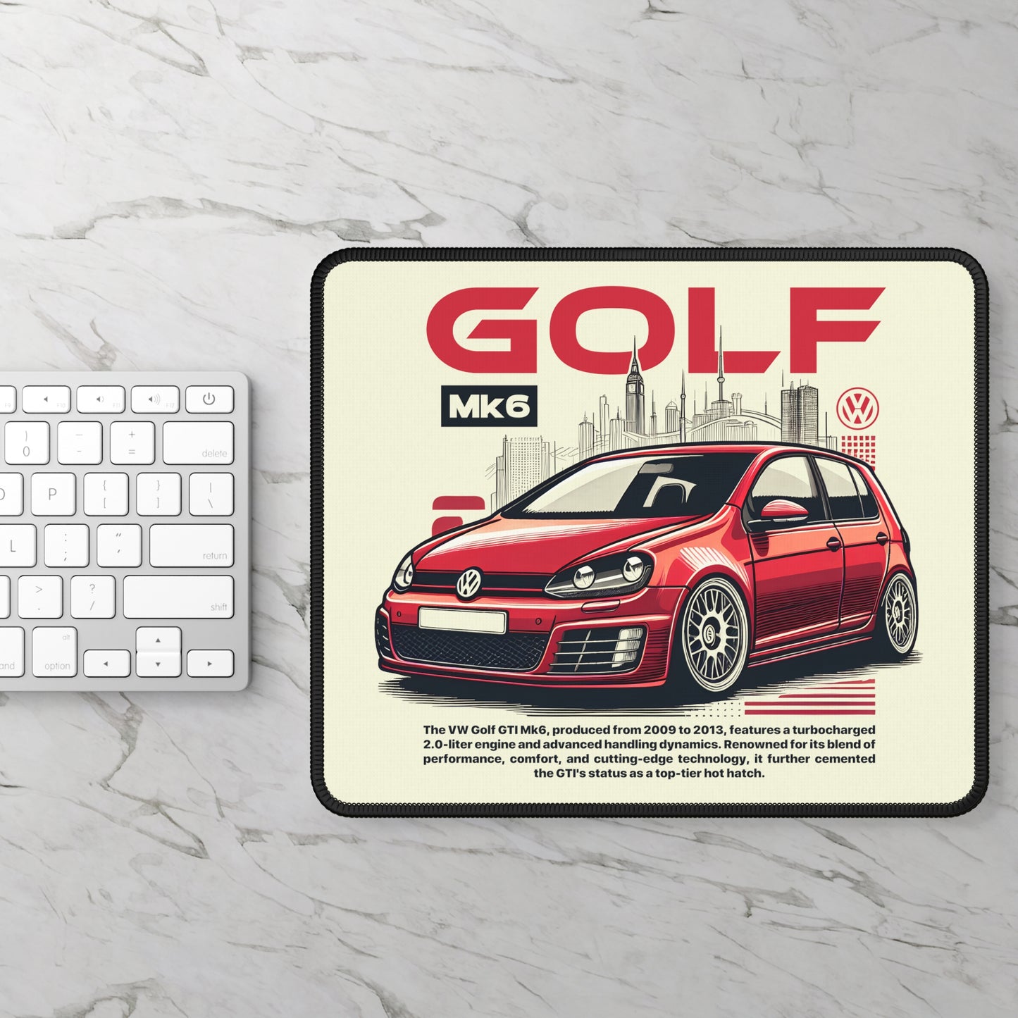 Volkswagen Golf GTI Mk6 (09-13') Mouse Pad