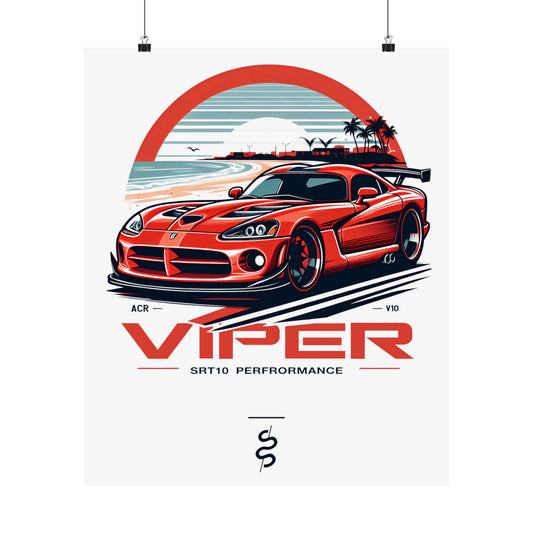 Dodge Viper ZB (03-10') Poster