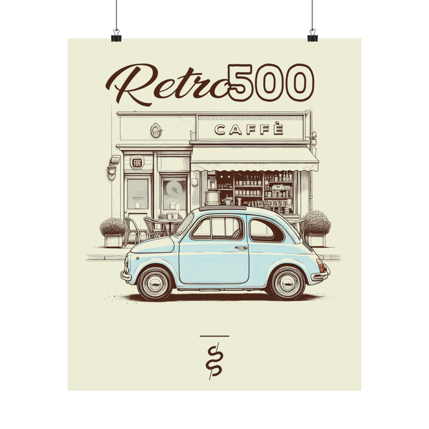 Fiat 500 (57-75') Poster