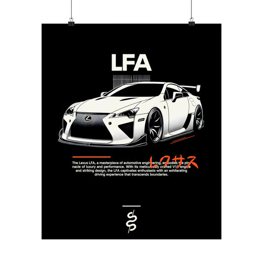 Lexus LFA (10-12') Poster