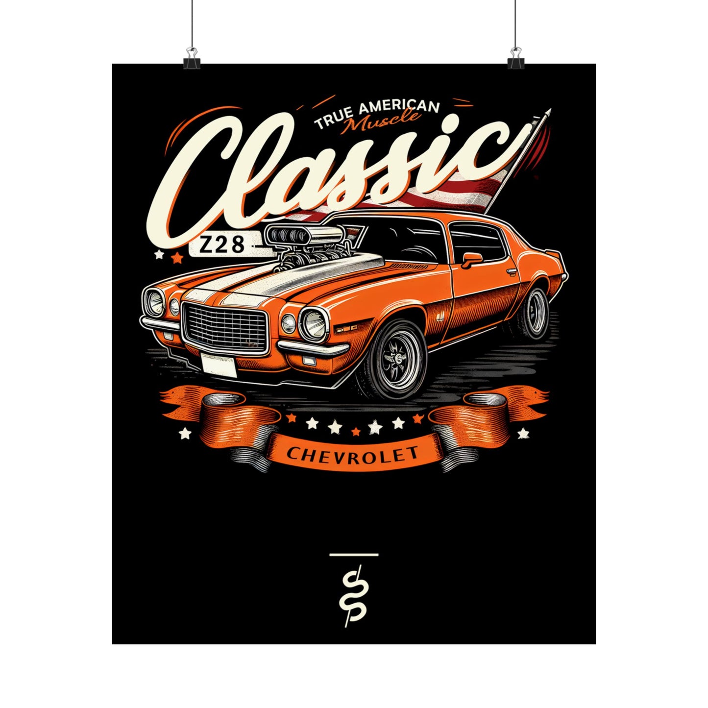 Chevrolet Camaro (70-81') Poster