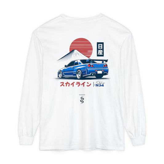 Nissan R34 GT-R (99-02') Long Sleeve T-Shirt