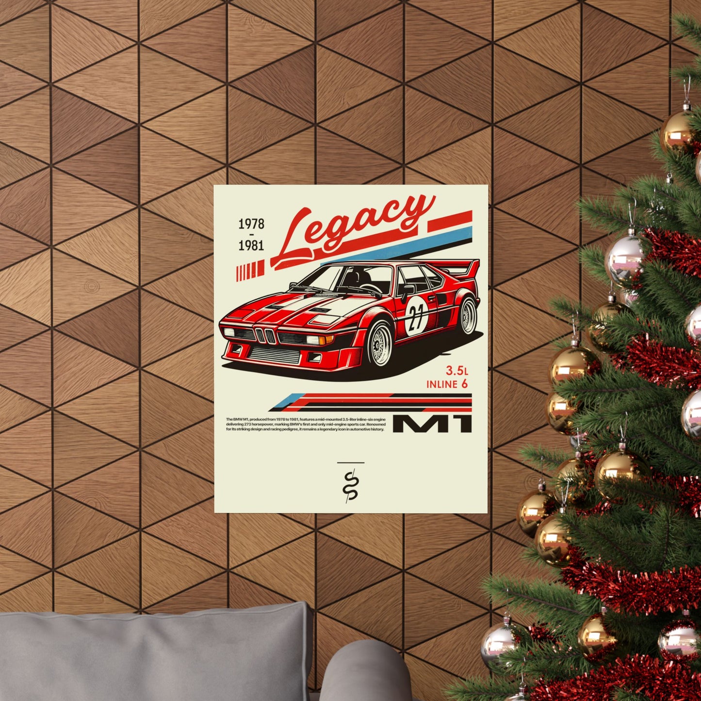 BMW M1 (78-81') Poster