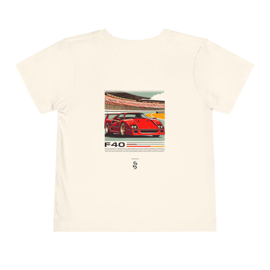 Ferrari F40 (87-92') Toddler T-Shirt