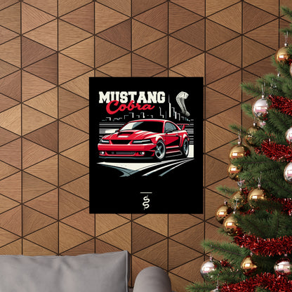 Ford Mustang SVT Cobra R (2000') Poster